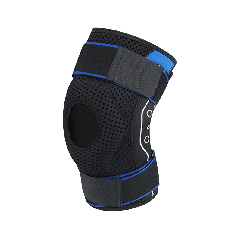 Bisagra de rótula abierta Grazal de rodilla para artritis Sports Sports Knee Knee con estabilizadores laterales extraíbles