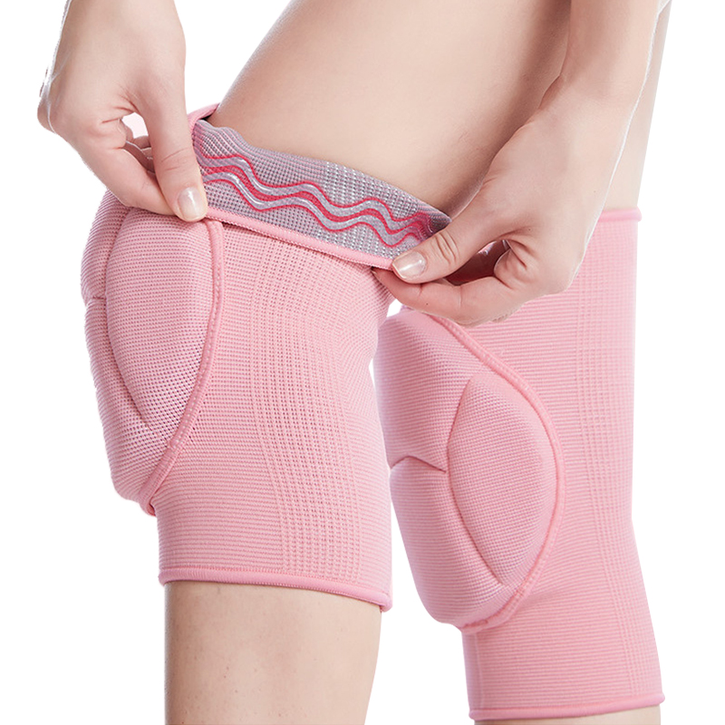 Modas protectoras de rodilla para la rodilla de voleibol gruesas rodillas antideslizador