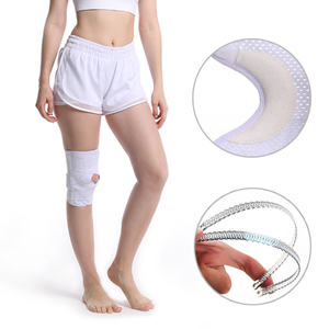 Soporte de rodilla abierta de tamaño múltiple transpirable con envoltura de rodilla ajustable