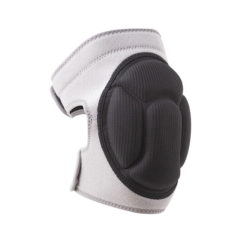 Almohadilla de rodilla de esponja de Eva con tiras antideslizantes de velcro ajustables para el voleibol y patinaje de tareas de jardinería