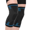 Nuevo diseño de elasticidad Compresión Manga de rodilla Cogaz Frabic Knee Knee 