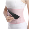 Ejercicio personalizable Fitness Corneador de sudor Trimmers en forma de adelgazamiento Cinturón de deportes elásticos omitiendo la protección de la cintura de yoga