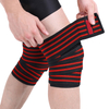 Multicolor de soporte de rodilla elástica correas de vendaje de codo envolturas