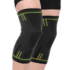 Nuevo diseño de elasticidad Compresión Manga de rodilla Cogaz Frabic Knee Knee 