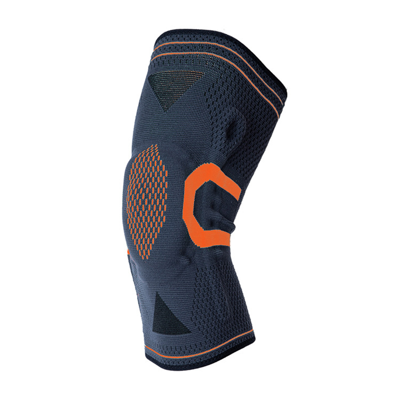 Soporte de manga de compresión deportiva profesional transpirable con protección de rodilla con gel de gel de rótula ejercicio de luz