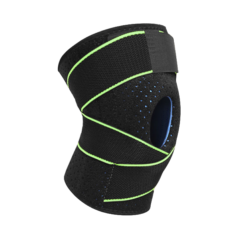 Patella gel almohadilla ajustable soporte de rodilla abierta rodilla de rodilla