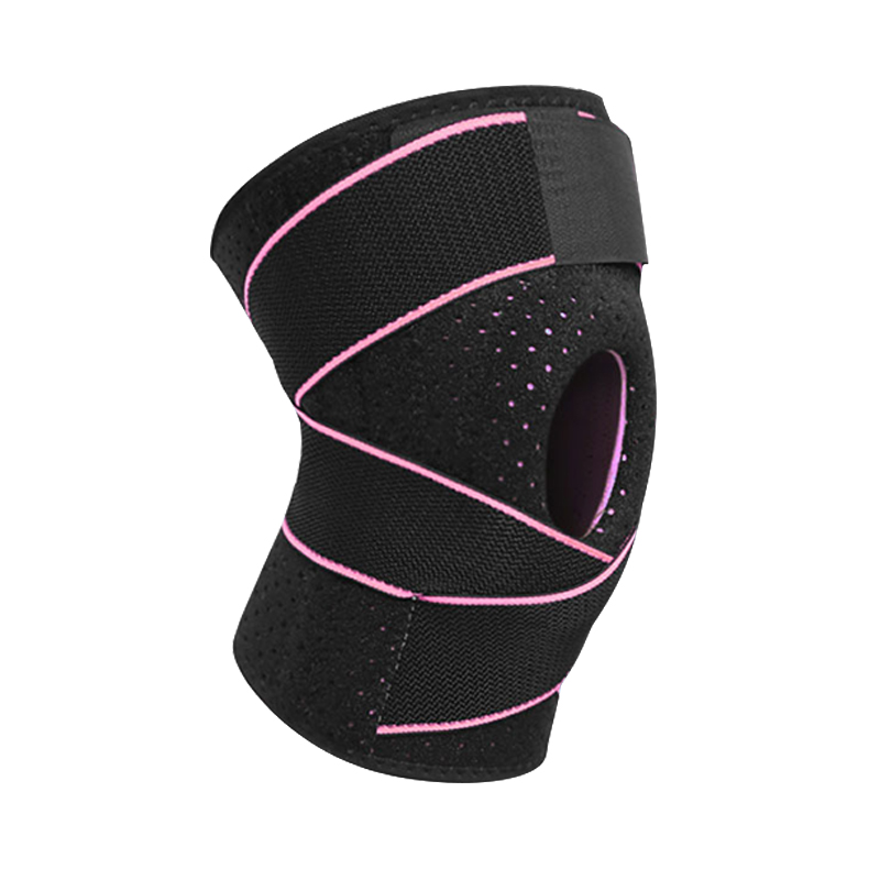 Patella gel almohadilla ajustable soporte de rodilla abierta rodilla de rodilla