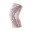 Compresión de rodilla soporte de manga sin deslizamiento para protectores deportivos Breator de rodilla de nylon transpirable para hombre y mujer
