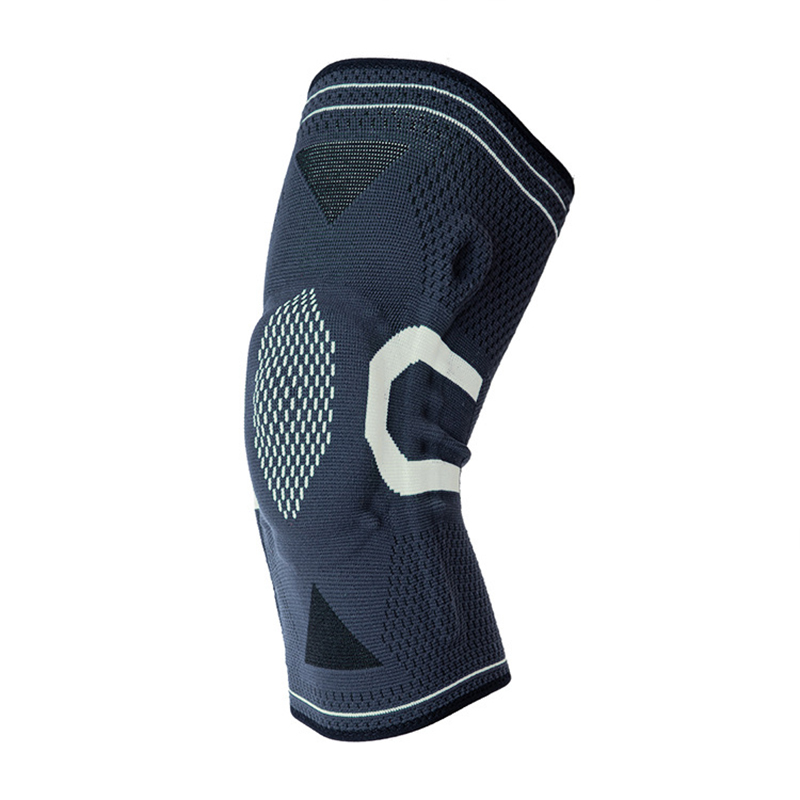Soporte de manga de compresión deportiva profesional transpirable con protección de rodilla con gel de gel de rótula ejercicio de luz