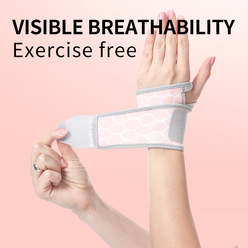 Soporte de muñeca de alta calidad Wrap de muñeca de algodón con correas de muñeca para el gimnasio de pulgar para hombres y mujeres Muñeco de muñeca de muñeca