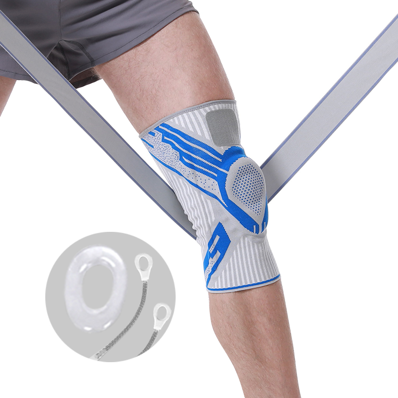 ALASTIONE ELASTIA SPORT SPARE SEGURIDAD KNEE SOPORTE CONDIVADO CONDICIÓN CON LOS MANEOS DE LA GUERRA DE LA GUERRA