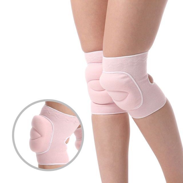 Espuma de espuma rodilleras de nylon compresión de voleibol de rodilla de rodilla