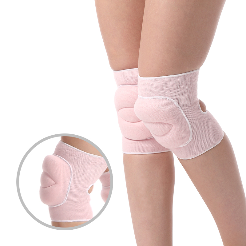 Espuma de espuma rodilleras de nylon compresión de voleibol de rodilla de rodilla