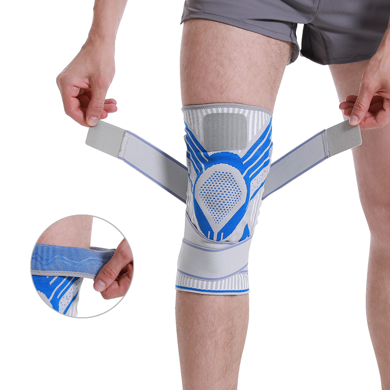 ALASTIONE ELASTIA SPORT SPARE SEGURIDAD KNEE SOPORTE CONDIVADO CONDICIÓN CON LOS MANEOS DE LA GUERRA DE LA GUERRA