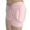 Almohadilla de rodilla de polo rosa/negro con protector de rodilla de bolsillo con almohadilla esponjada de silicona pegajosa sin deslizamiento